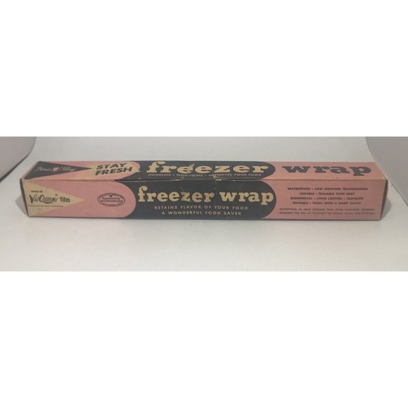 VINTAGE DORA MAY FREEZER WRAP PAPER KITCHEN - Picture 1 of 6